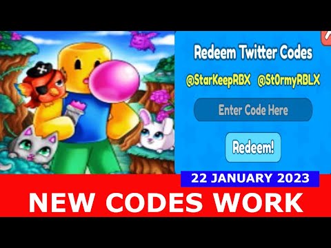 Bubble Gum Clicker Codes - Roblox - December 2023 