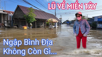 MIỀN TÂY LŨ VỀ QUÁ NHANH NGẬP LỤT CỰC SÂU CẢ XÓM CẢ CHỢ CHÌM TRONG BIỂN NƯỚC ĐỒNG THÁP SA ĐÉC 