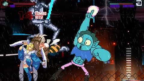 MUGEN Request: Iroha & Rad Vs Queen Bee & General Grievous