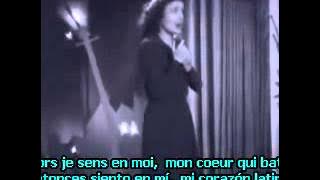 Edith Piaf   La Vie En Rose  Subtitulado en  French   Spanish frances español