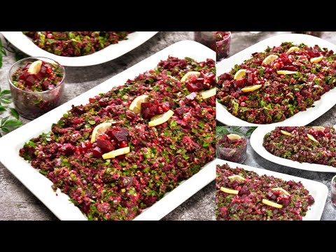 تبولة الشمندر بطريقه جدا شهيه  
