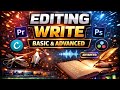 How to learn Basic to advance editing editing like decoding yt.