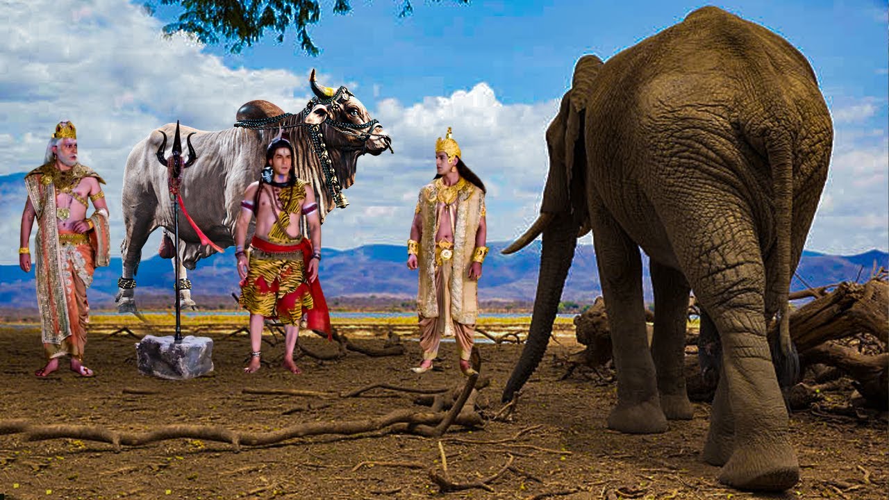 क्यों ब्रह्मा, विष्णु, महेश खुद इस हाथी से मिलने आए? | Vighnaharta Ganesh | Jai Ganesh