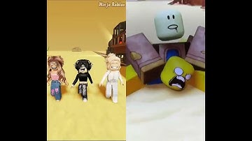 When Noob uses a wheelchair ☠️ PT4 - Roblox Dead Rails #robloxanimation