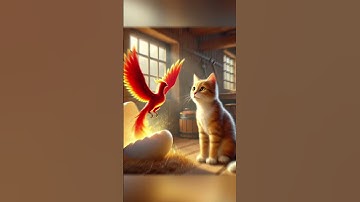 Chú Mèo và chim Phượng Hoàng #ai #aivietnam #chatgpt