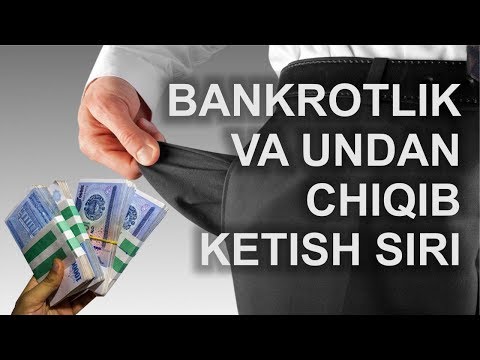 Video: Bankrotlik to'xtatilishidan qancha vaqt oldin?