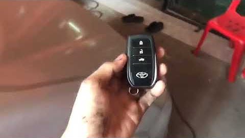 we show how to test door handle pke feature