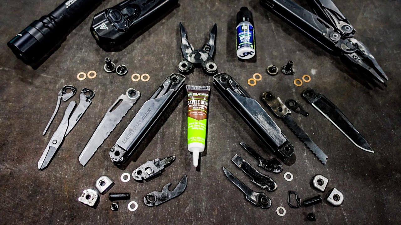 Leatherman Surge Complete Disassembly and Reassembly YouTube