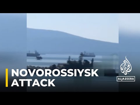 Novorossiysk attack: Russia says Ukraine sent drones to strike port