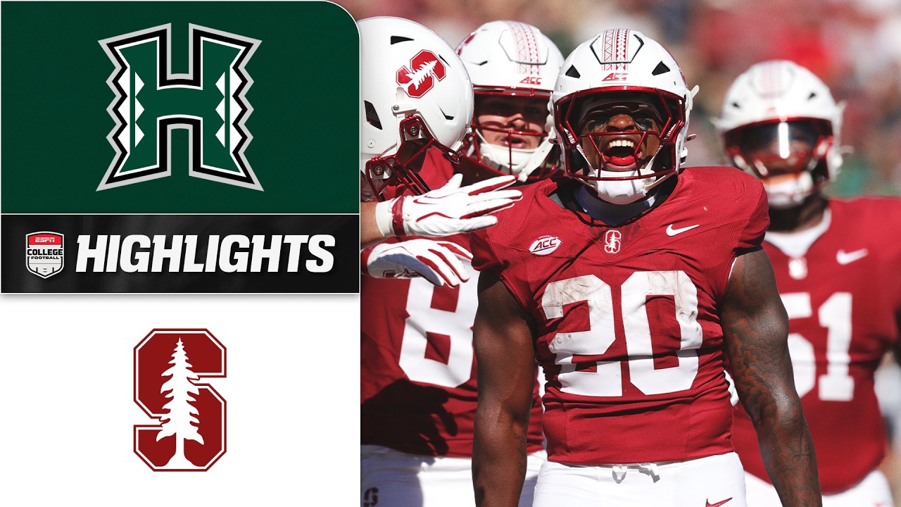 Hawai'i Rainbow Warriors vs. Stanford Cardinal | Full Game Highlights | ESPN College Football