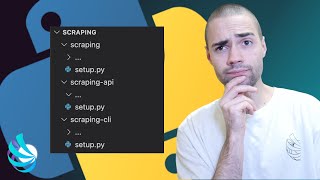 Celebrity Project Structure  - Python Web Scraping for Beginners Wealth