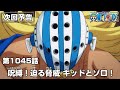 ONE PIECE 1045話予告「呪縛！迫る脅威 キッドとゾロ！」