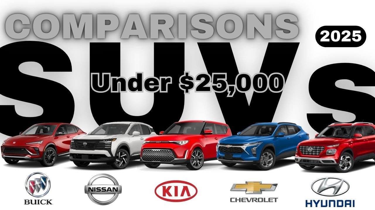Comparison: Best SUVs Under $25,000 in 2025 - YouTube