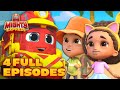 4 FULL EPISODES! 🚂 Mighty Express SEASON 3 🚂 - Mighty Express Official