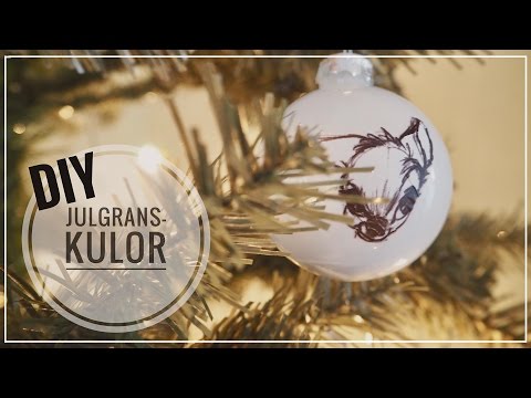 Video: Hur Man Gör Julgranskulor Dekorerade Från Insidan