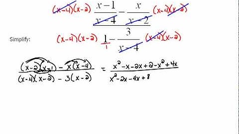 Method II of Simplifying Complex Rational Expressions 5.3