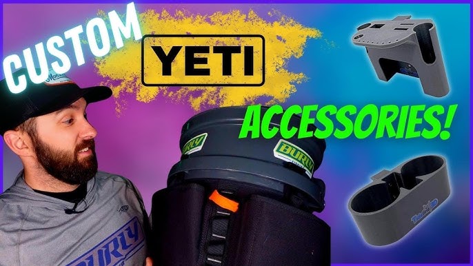 Fishing Made Easy: YETI Loadout Bucket + Bucket Caddy Combo ~ Essential! 