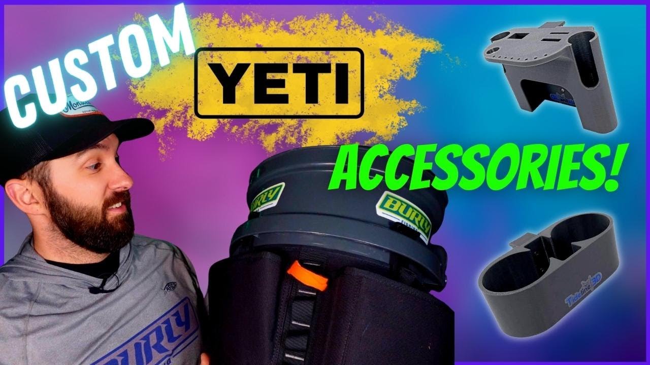 Upgrading The YETI Ice Fishing Bucket With Custom Accessories!? 