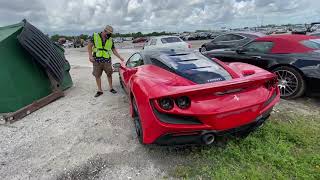 ‼️🇺🇸Лечу в Маями что б посмотреть авто перед покупкой на аукционе 2020 Ferrari F8 TRIBUTO🚘🇺🇸‼️