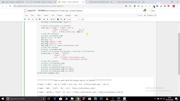 Basics of Dictionary in Python