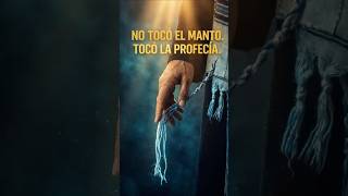 ¿Sabías que ella tocó el tzitzit y no el manto?