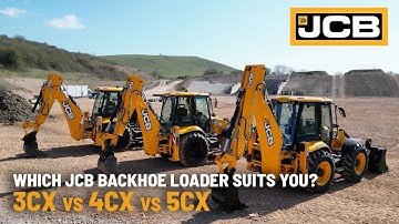 3CX vs 4CX vs 5CX: which JCB Backhoe Loader is right for you?