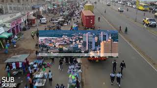 AERIAL DRONE VIEW OF TRANSFORMED KISUMU CITY 2022