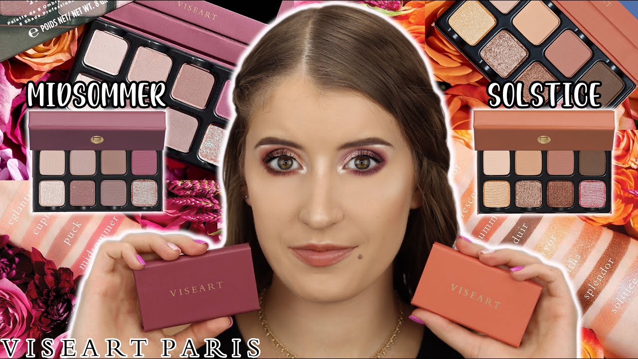 *NEW* VISEART MIDSOMMER & SOLSTICE PETIT PRO PALETTES 😍 - YouTube