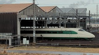 E2系J66編成　新潟新幹線車両センターにて