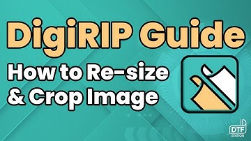 How to Re-size and Crop Images | DTF Station