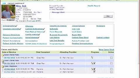 Our Clinic Online History of Present Illness