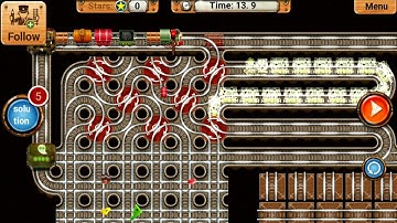 Rail Maze 2 Interesting Gameplay - Train Puzzle Game - Android Gameplay #1936