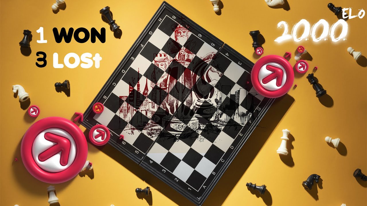 Chess Challenge: Climbing to 2000 Elo with 1 Wins, 3 Losses! | الشطرنج تحدٍّ نحو الوصول إلى 2000