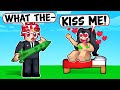 TOXIC GIRL Tries to ONLINE DATE ME.. (Roblox Bedwars)