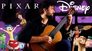 5 Uplifting Disney / Pixar Songs On Guitar chords