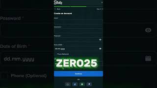 Stake Promo Code ''ZERO25'' — Access 100% Deposit Bonus Fast