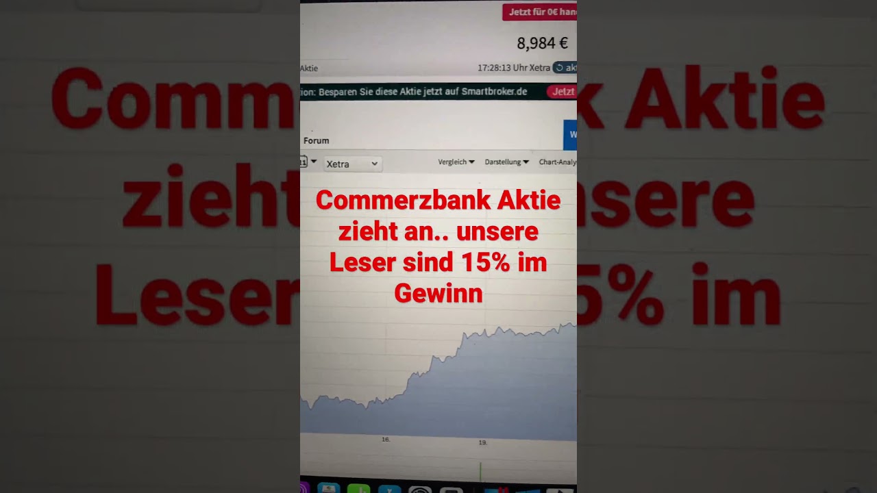 Commerzbank… startet jetzt die Bankenrally? www.trendaktien.eu