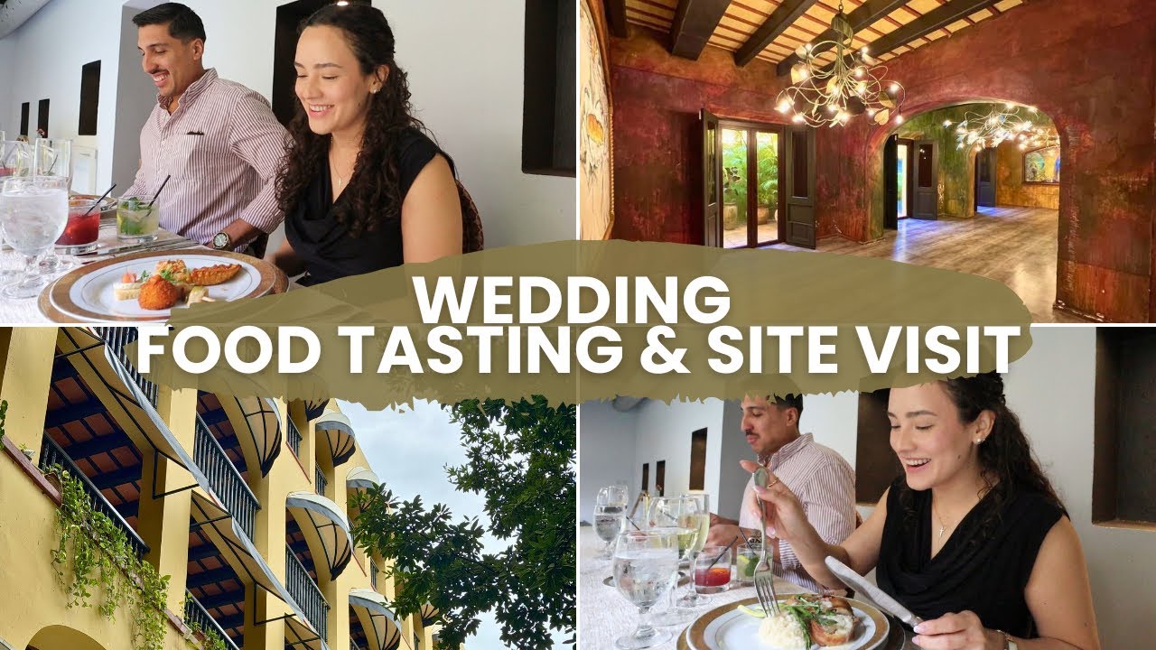 Wedding Food Tasting + Site Visit