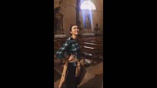 Girl Uses Her Angelic Voice To Demonstrate The Amazing Acoustics In Old Church