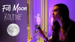 My FULL MOON RITUAL ROUTINE | The Perfect Step by Step Full Moon Ceremony for Release