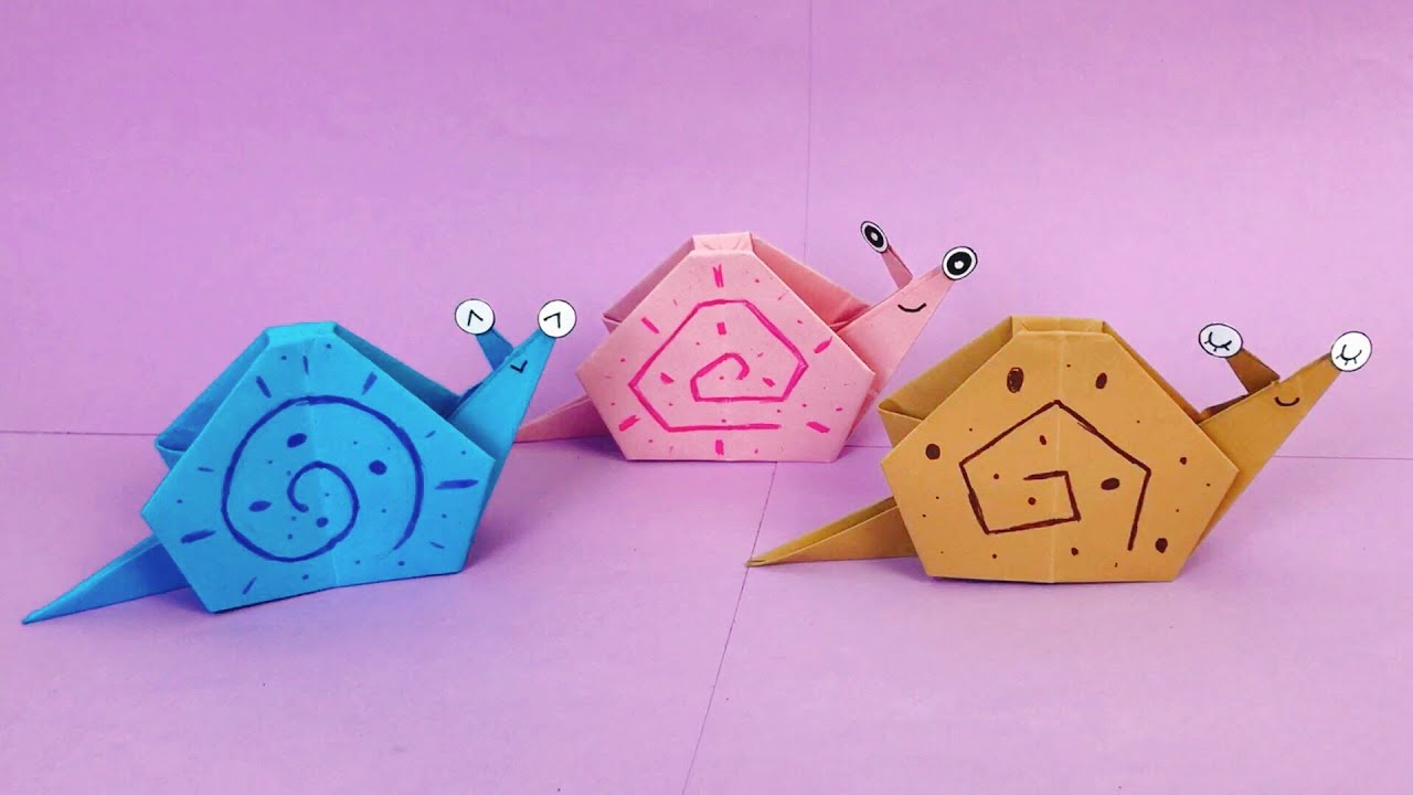 DIY Paper Snail crafts | Поделки из бумажных улиток своими руками 