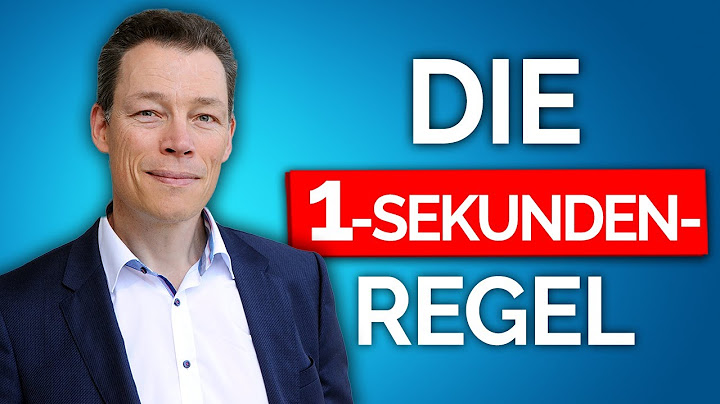 Tu DAS - und alle respektieren dich SOFORT