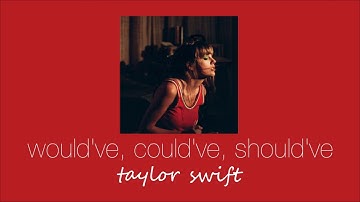 taylor swift - would