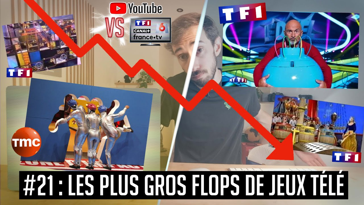 YouTube VS la télé : Les plus gros flops de jeux télé