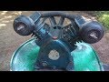 Air Compressor pump Restoration | Air Compressor pump repair and repaint
