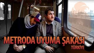 Metroda Uyuma Şakası Türkiye - Hayrettin