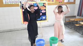 Dance performance showing waste management 1