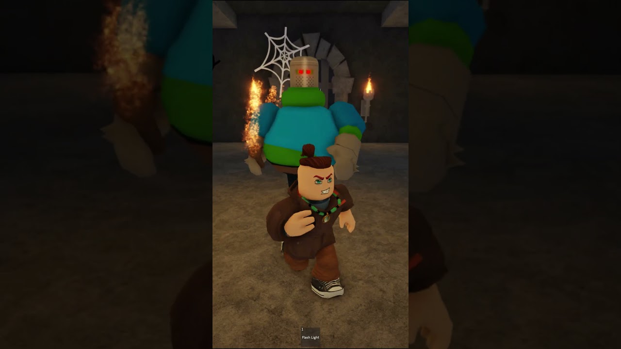 Roblox - ZOMBIE BARRY'S PRISON RUN! P2 Chase and JUMPSCARE