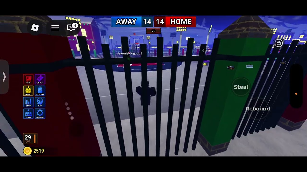 Me and Jaxon playing basketball legends