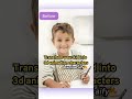 Turn a smile into a cute animated memory.  #cute #kid #child #character #childhood #viralvideos #fyp